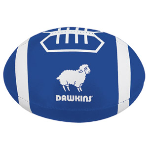 M0153-MINI FOOTBALL-Royal with White Laces                                                                                                                                                                                                                                         